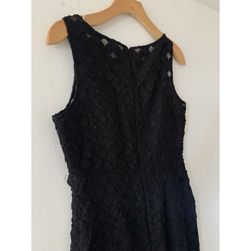 Women's CARMEN Marc Valvo Little Black Dress‎ 4 - Picture 2 of 9